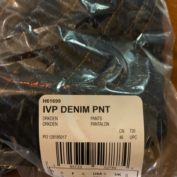 IVY PARK | Pants \u0026 Jumpsuits | Adidas X Ivy Park Monogram Denim Track Pants  | Poshmark